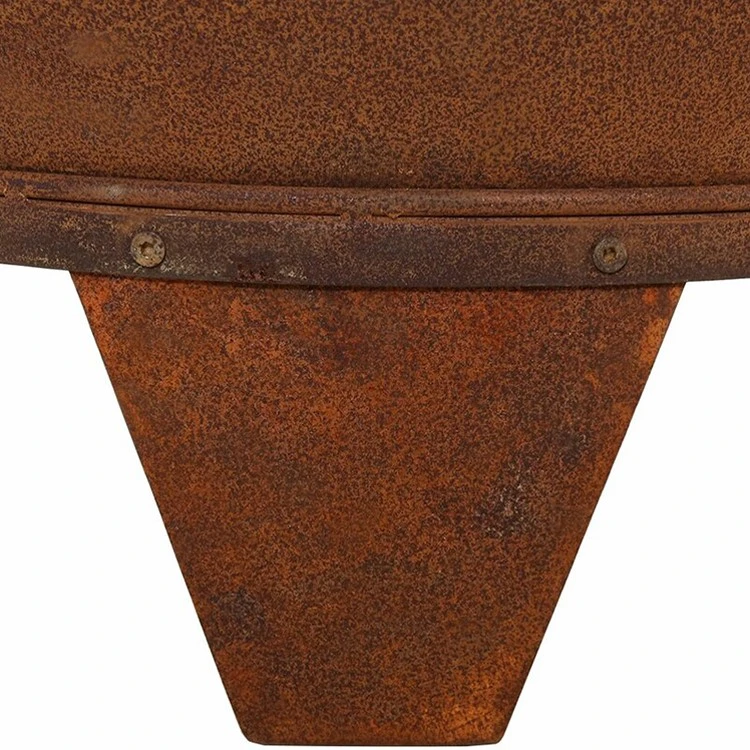 Garden Corten Steel Woodstorage Fireplace Garden Corten Steel Woodstorage Fireplace
