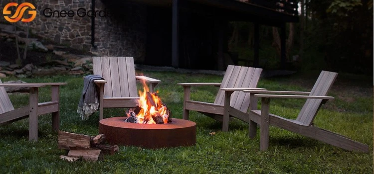 outdoor yard corten steel fire pit outdoor yard corten steel fire pit