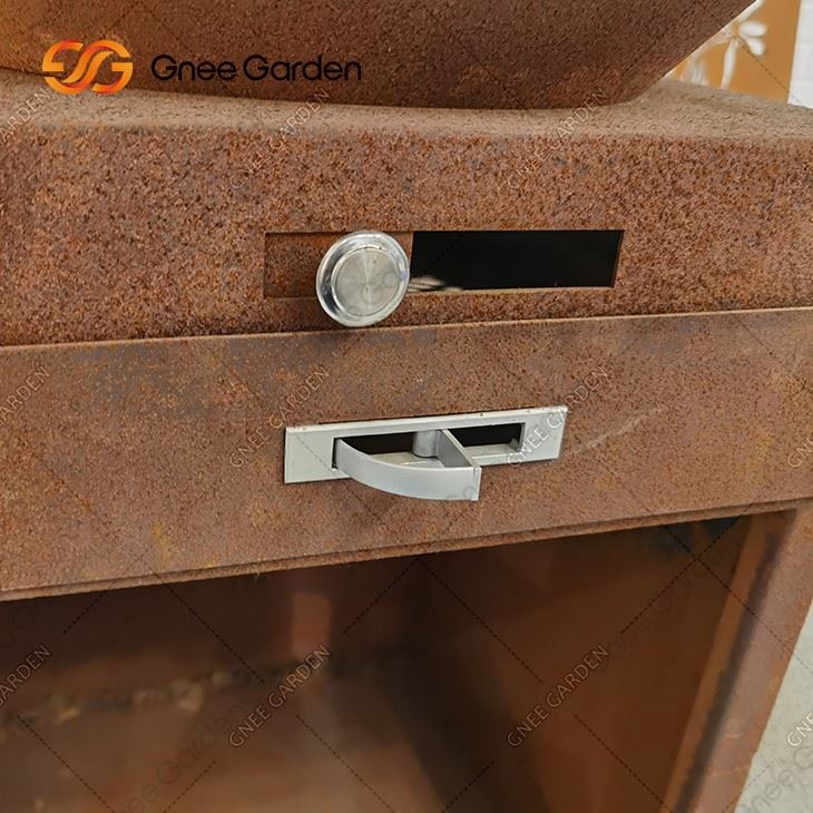 Charcoal Bbq Grill Bbq Grills Outdoor Corten Barbecue Charcoal Grill