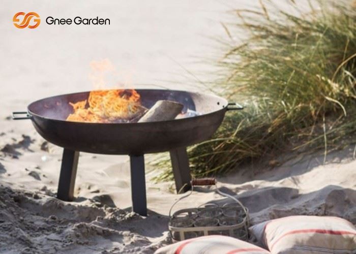 Corten Steel Backyard Use Warmth Fire Pit