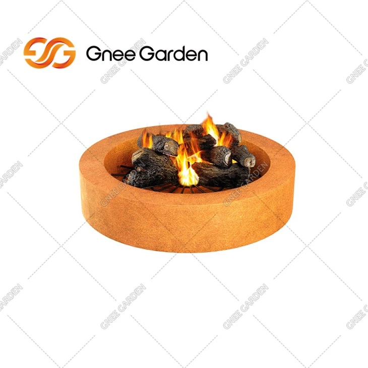 Outdoor Fire Table Wholesale Corten Steel Fire Pit