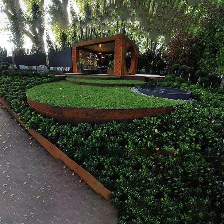 Corten Raised Garden Beds