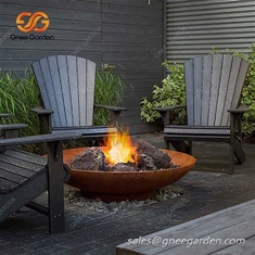 หลุมไฟแบบพกพา Corten Steel