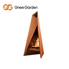 เตาผิงกลางแจ้งไม่สม่ำเสมอ