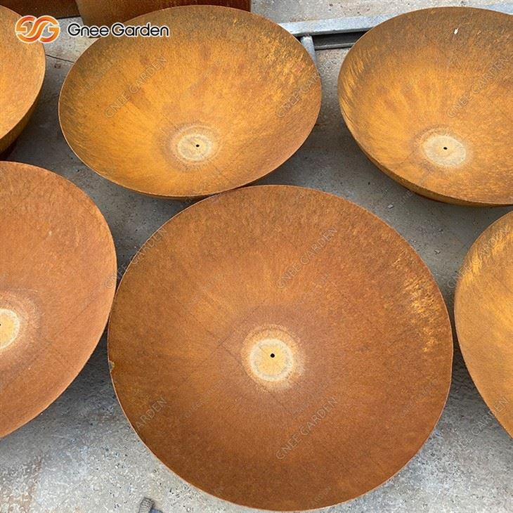 Backyard Corten Steel Fire Bowl