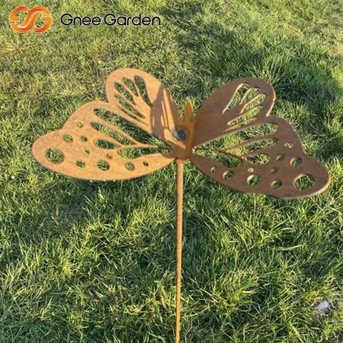 Corten Outdoor Garden Decorative Butterfly