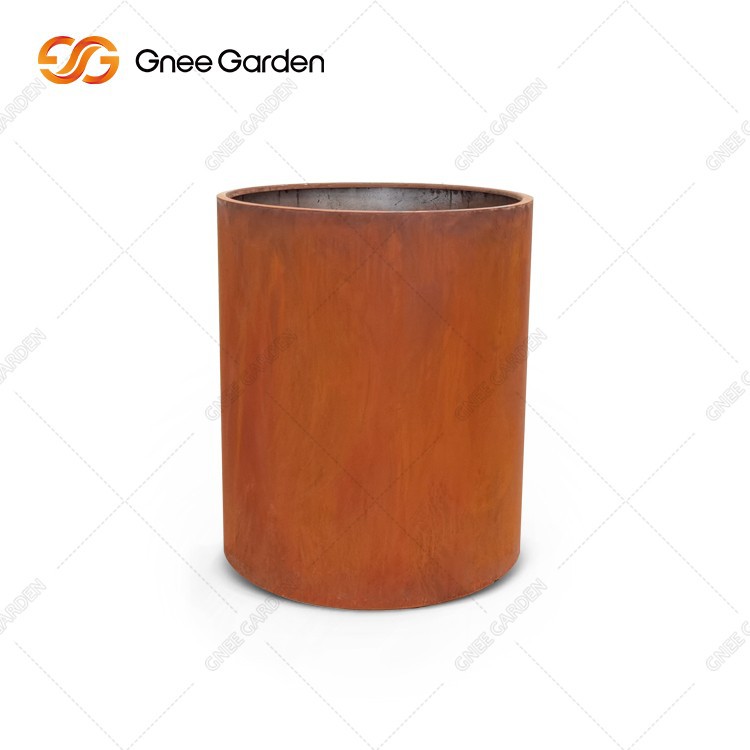 Industrial Style Large Corten Steel Planters